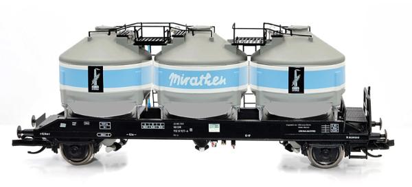 NPE Modellbau, Spur TT, Silowagen Uc-y, "Mirathen", DR,  NW52106